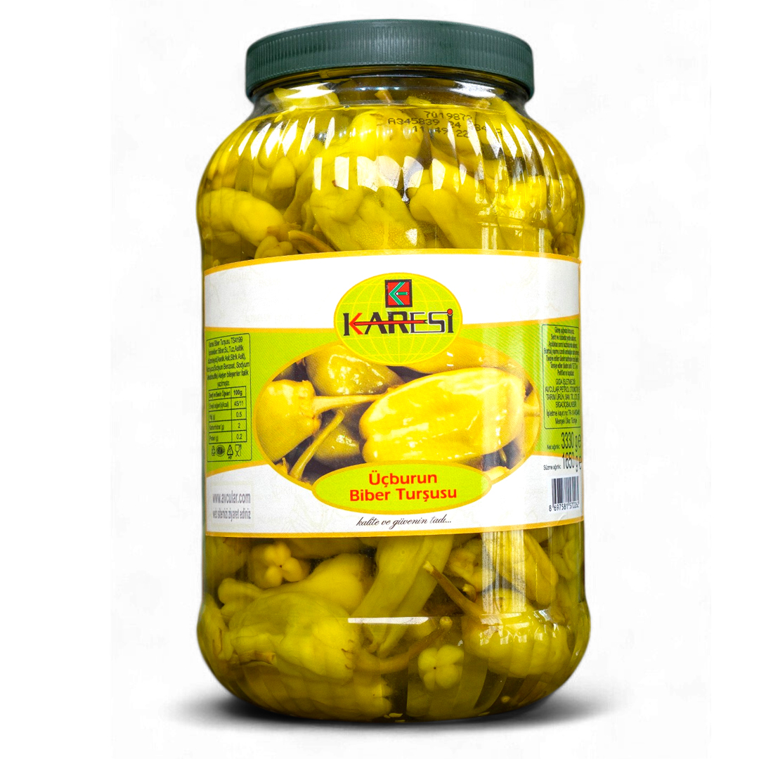 uçburun biber turşusu